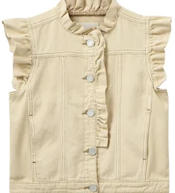 Veste*Sofie Schnoor Vest - Denim - Arahsy - Off White Sand