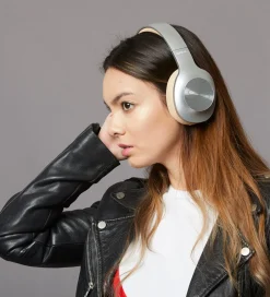 Høretelefoner*Soundliving Høretelefoner - Soul - Over-Ear - Silver