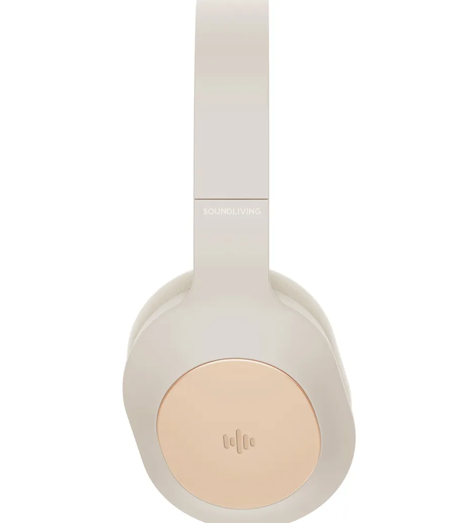 Soundliving Høretelefoner - Wave - Over-Ear - ANC - Beige