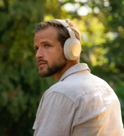 Soundliving Høretelefoner - Wave - Over-Ear - ANC - Beige