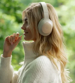 Soundliving Høretelefoner - Wave - Over-Ear - ANC - Beige