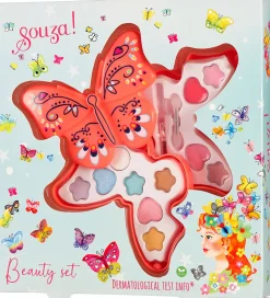 Sminke*Souza Sminkesæt - Øjenskygge/Lipgloss - Butterfly