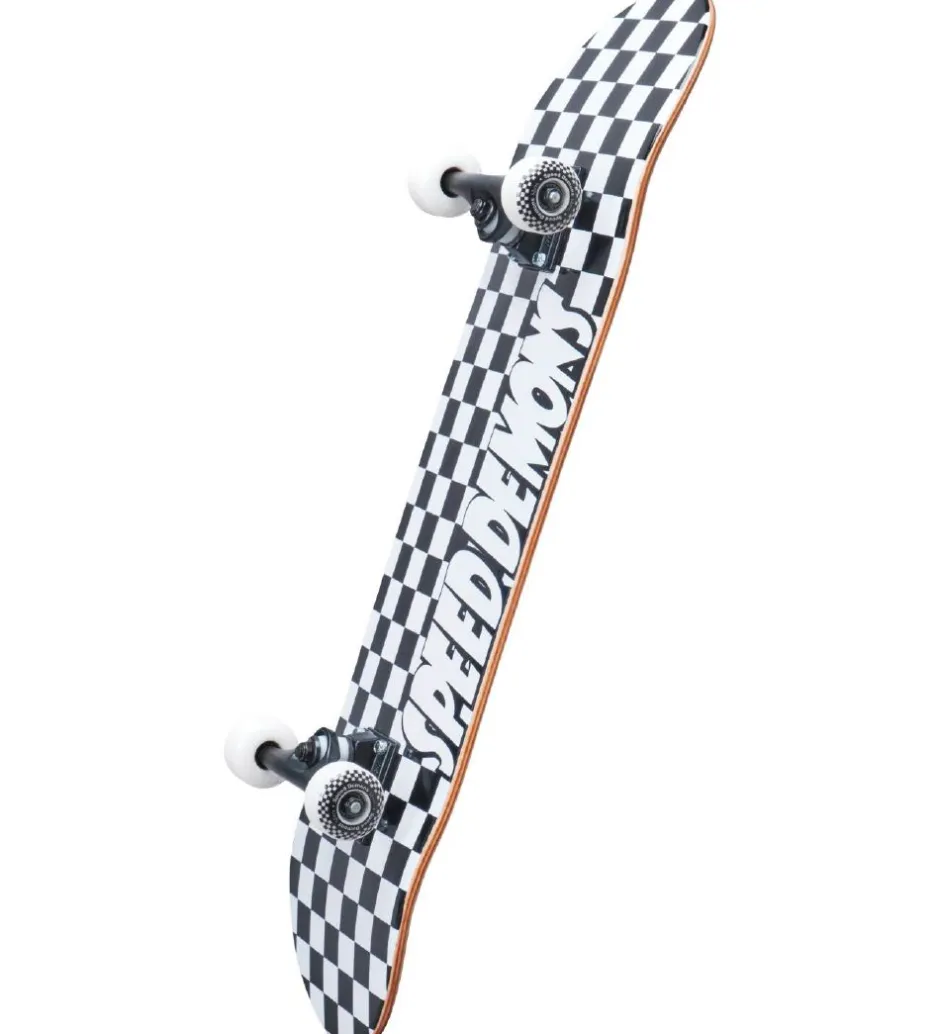 Skateboards*Speed Demons Skateboard - 8'' - Checkers Komplet - Checkers