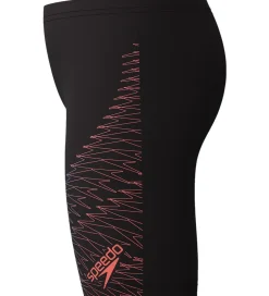 Svømmetøj|Svømning*Speedo Badebukser - Medley Logo - Sort m. Rød