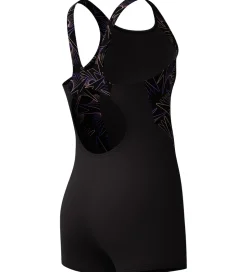Svømning|Svømning*Speedo Badedragt - HyperBoom Splice Legsuit - Sort/Fersken