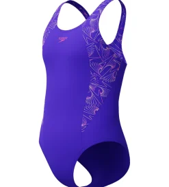 Svømmetøj|Svømning*Speedo Badedragt - HyperBoom Splice Muscleback - Lilla/Pink