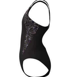 Svømmetøj|Svømning*Speedo Badedragt - HyperBoom Splice Muscleback - Sort/Fersken