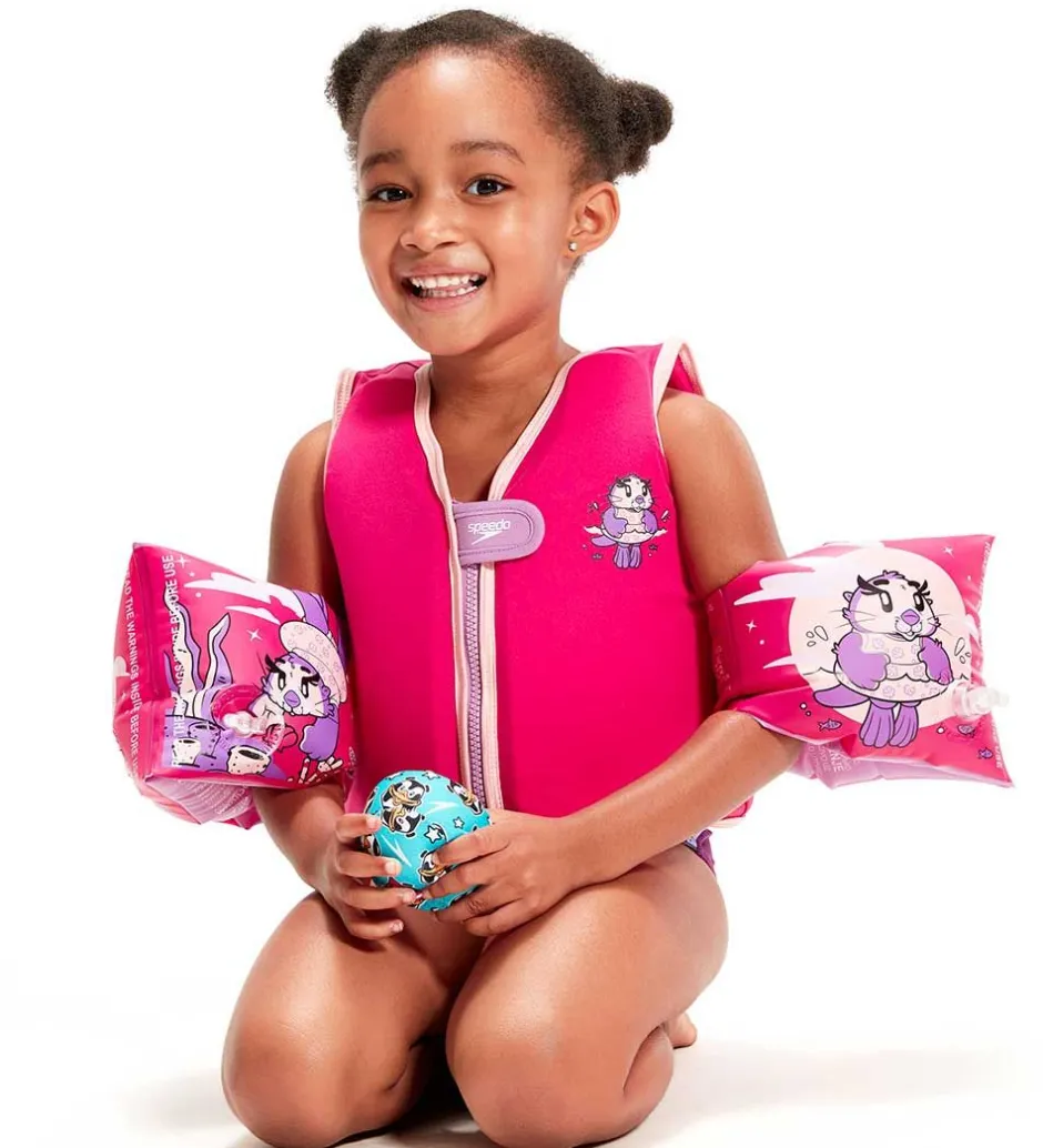 Badevinger*Speedo Badevinger - Pink/Lilla