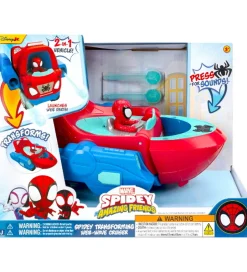 Spidey Båd m. Lyd - Transforming Web-Wave Cruiser