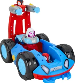 Biler, Tog Og Køretøjer*Spidey Bil m. Lys/Lyd - Flip & Reveal Cruiser