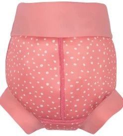Børn Splash About Blebadebukser - Happy Nappy - Pink Dotty