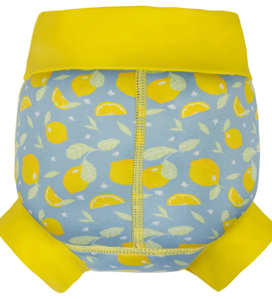 Børn Splash About Blebadebukser - Happy Nappy - Lemons