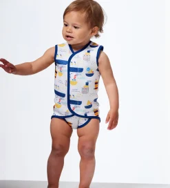 Våddragter|Snorkling*Splash About Neoprendragt - Baby Wrap - UV50+ - Tug Boat