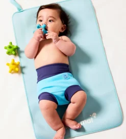 Puslepuder Og -Underlag*Splash About Pusleunderlag - Neopren - 41,5x69 cm - Turquoise