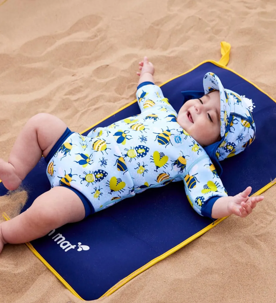 Puslepuder Og -Underlag*Splash About Pusleunderlag - Neopren - 41,5x69 cm - Navy