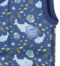 Svømmeveste|Svømning*Splash About Våddragt - Baby Wrap - Shark Reef