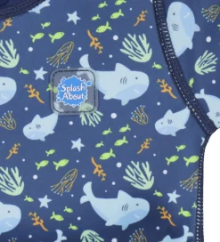 Splash About Våddragt - Happy Nappy - Shark Reef