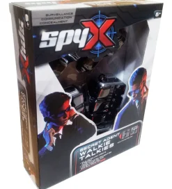 Walkie Talkies*SpyX Walkie Talkies - Secret Agent - 2 stk. - Sort