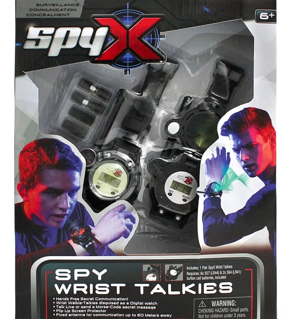 Walkie Talkies*SpyX Walkie Talkies - Wrist - Sort