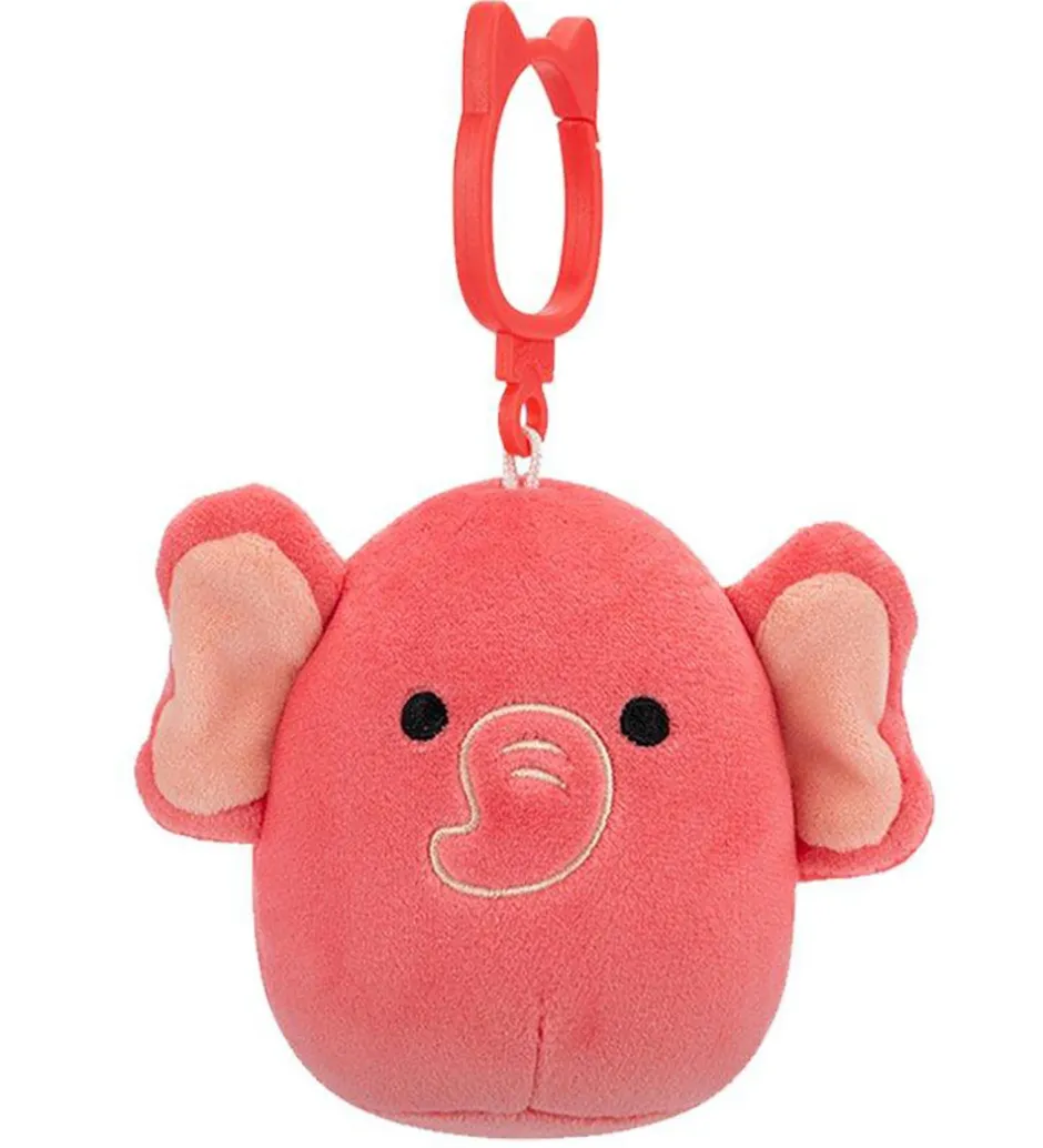 Nøgleringe*Squishmallows Bamse - 9 cm - Kyla - Clip On