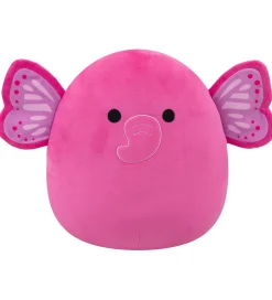 Bamser*Squishmallows Bamse - 40 cm - Evelyn Butterfly Elephant
