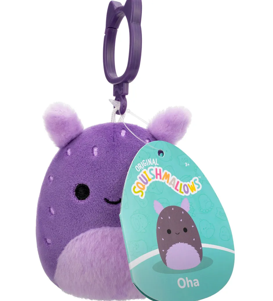 Nøgleringe*Squishmallows Bamse - 9cm - Oha - Clip On