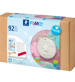 Modellervoks*Staedtler FIMO Kreasæt - Hånd/Fod Tryk - 92 dele