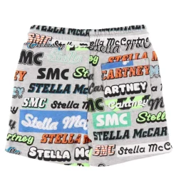 Sportsshorts*Stella McCartney Kids Shorts - Logo Sport - Gråmeleret m. Stella