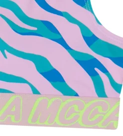 T-Shirts Og Toppe*Stella McCartney Kids Træningstop - Rosa/Blå/Grønstribet