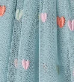 Nederdele*Stella McCartney Kids Tylnederdel - Lyseblå m. Hjerter