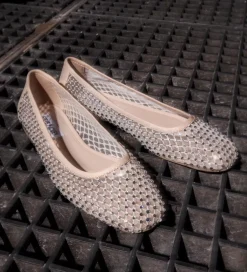 Steve Madden Ballerinas - TAN MESH