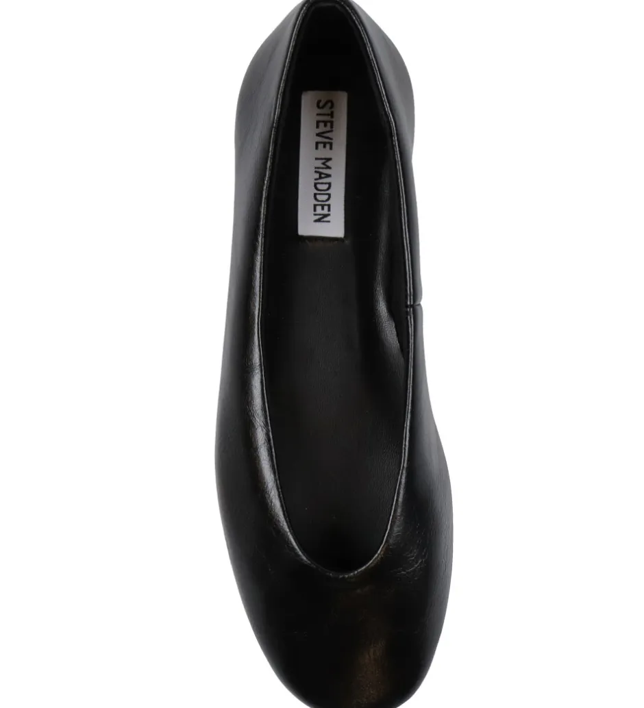 Ballerinaer*Steve Madden Ballerinasko - Darts - Black Action Leather