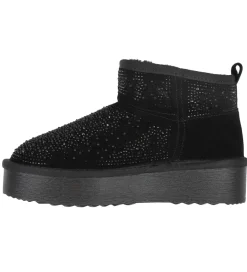 Bamsestøvler*Steve Madden Bamsestøvler - Clydes - Black Stone
