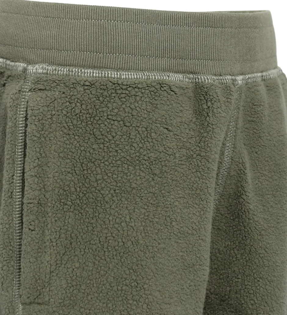 Fleece*Stone Island Fleecebukser - Military Green