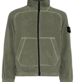 Fleece*Stone Island Fleecejakke - Military Green