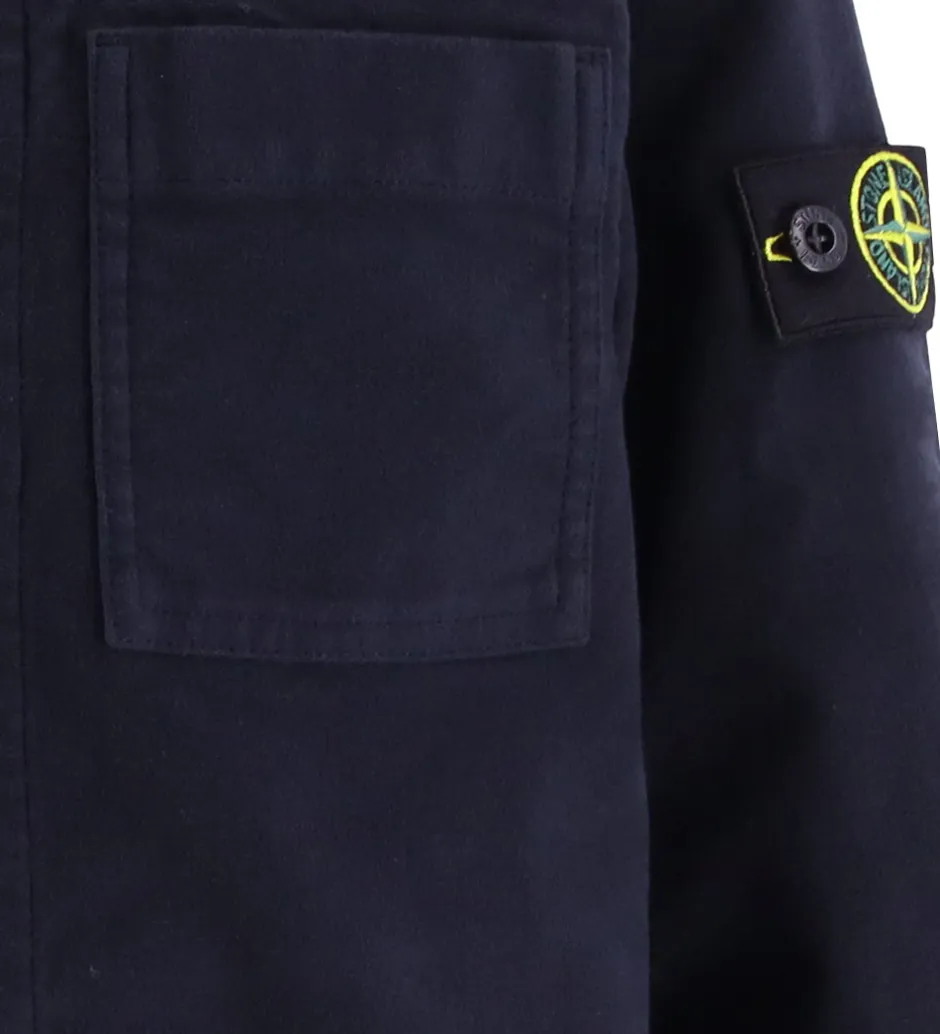 Skjorter*Stone Island Skjorte - Overshirt - Navy