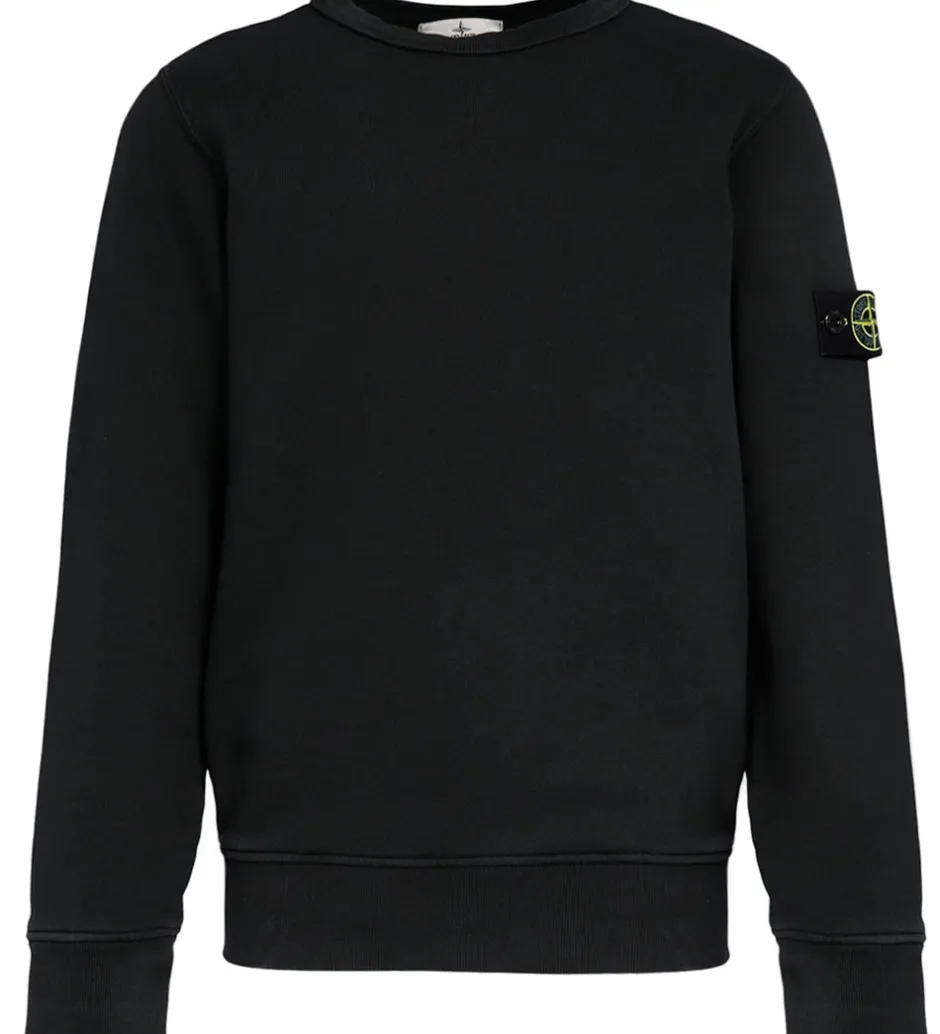 Sweatshirts|Basis*Stone Island Sweatshirt - Sort