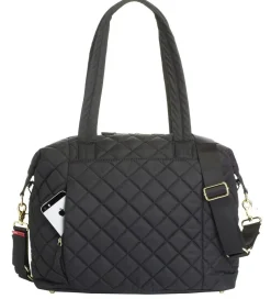 Pusletasker*Storksak Pusletaske - Stevie Quilt - Sort