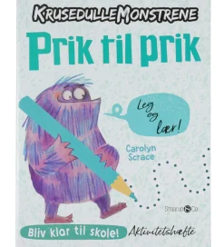 Straarup & Co Bog - Krusedulle Monstrene - Prik til Prik - Dansk