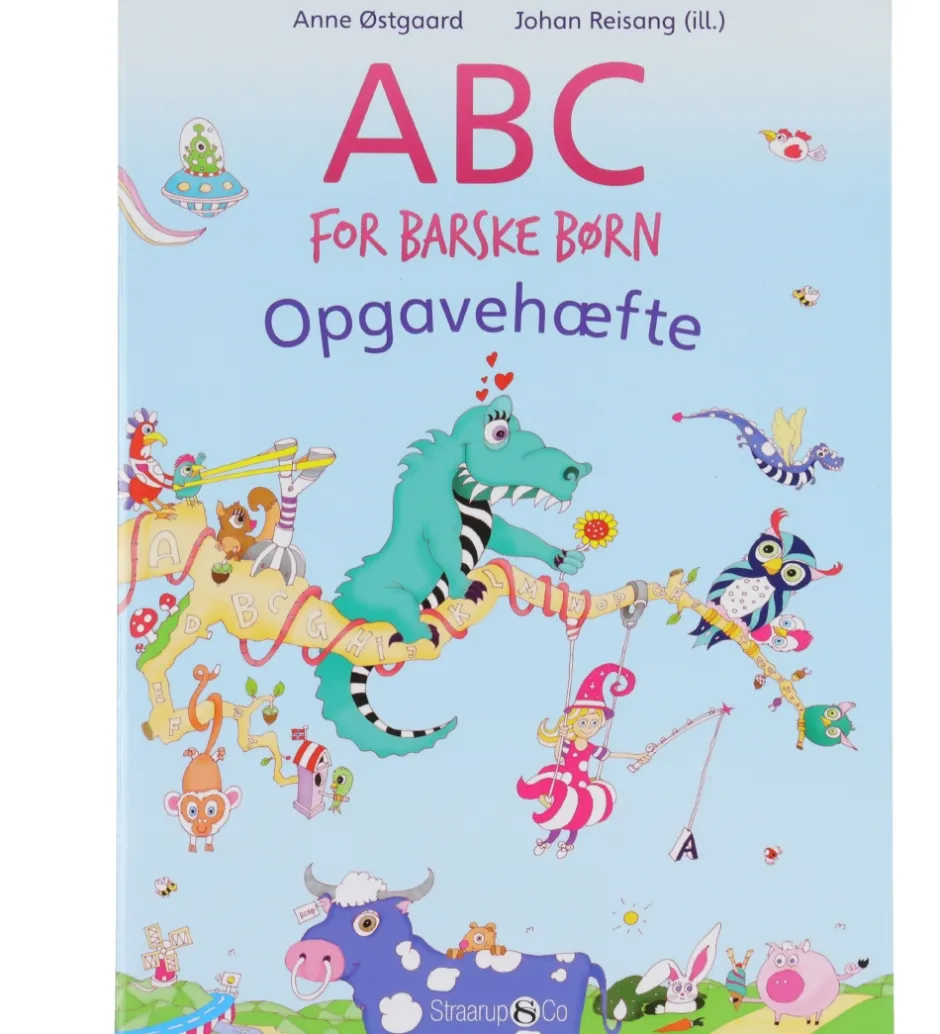 Læringsbøger*Straarup & Co Opgavebog - ABC for Barske Børn - Dansk