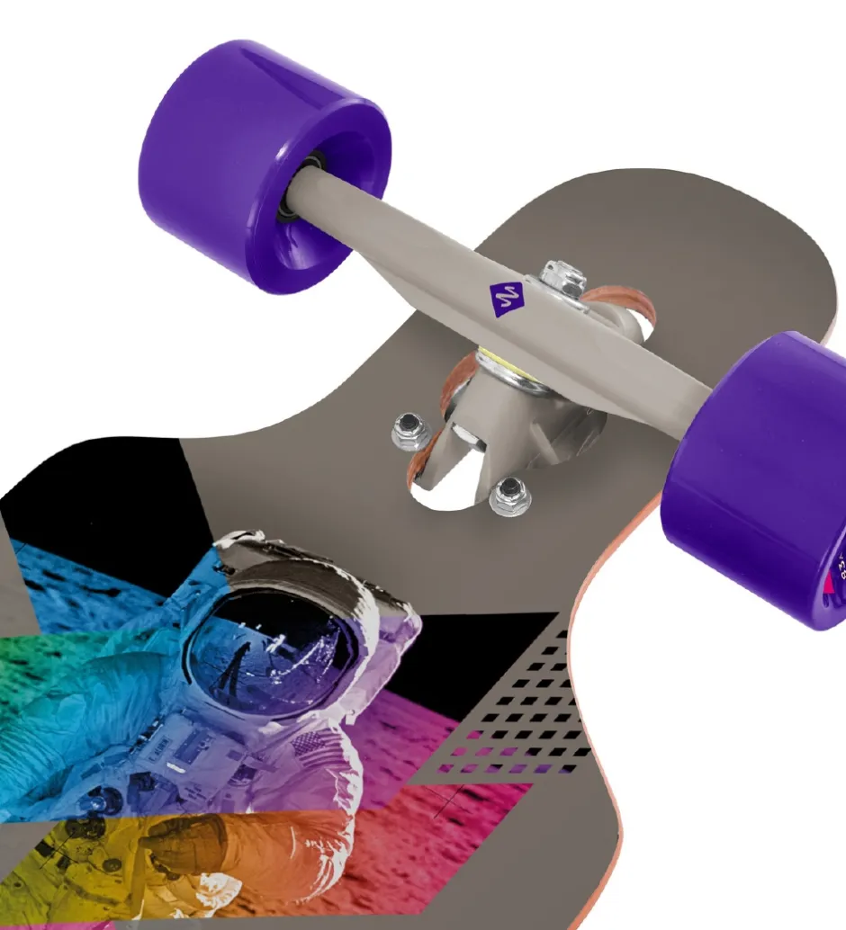 Skateboards*Streetsurfing Longboard - Curve Drop Through Freeride - 39'' - I