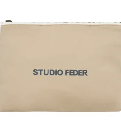 Punge*Studio Feder Pung - Melia - Canvas - Sand Beige