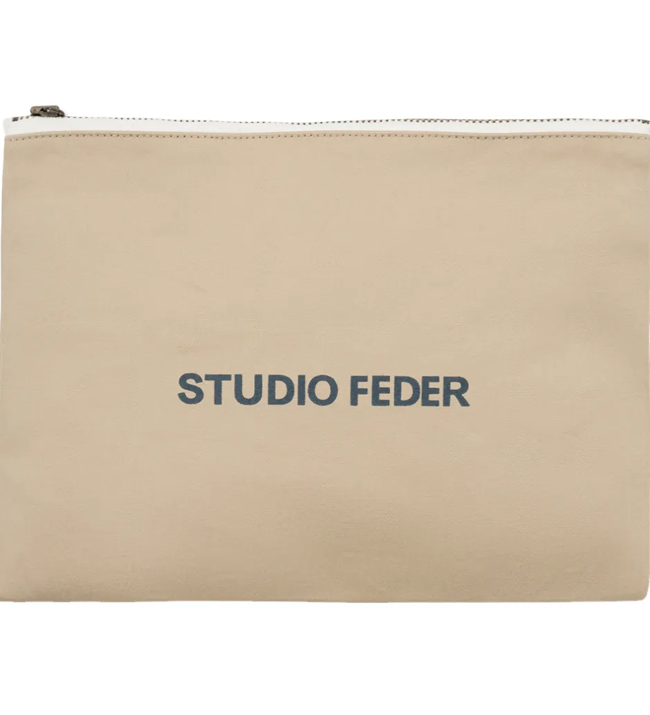 Punge*Studio Feder Pung - Melia - Canvas - Sand Beige