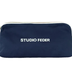 Toilettasker|Toilettasker*Studio Feder Toilettaske - Celia Mini - Canvas - Navy