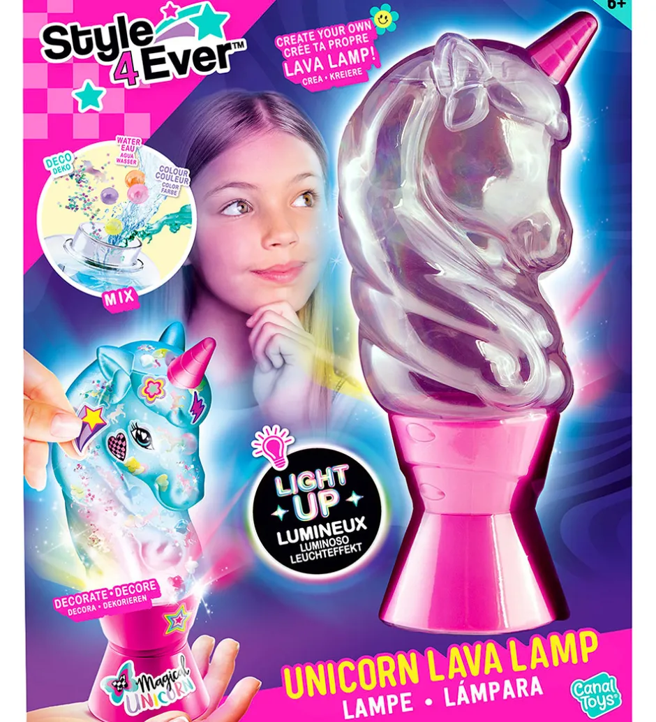 Style 4 Ever DIY Unicorn Lavalampe