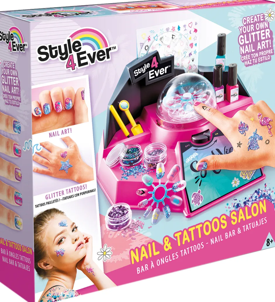 Neglelak*Style 4 Ever Glitter Negle & Tattoveringssalon
