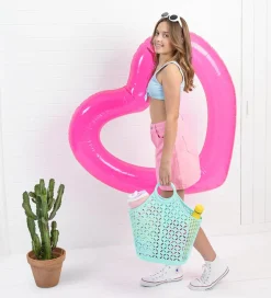 Sun Jellies Atomic Tote - 30x47x19 cm - Yellow