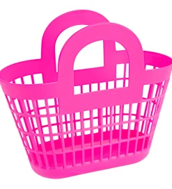 Kurve|Shoppers*Sun Jellies Kurv - 17x30x33 cm - Rosie - Berry Pink