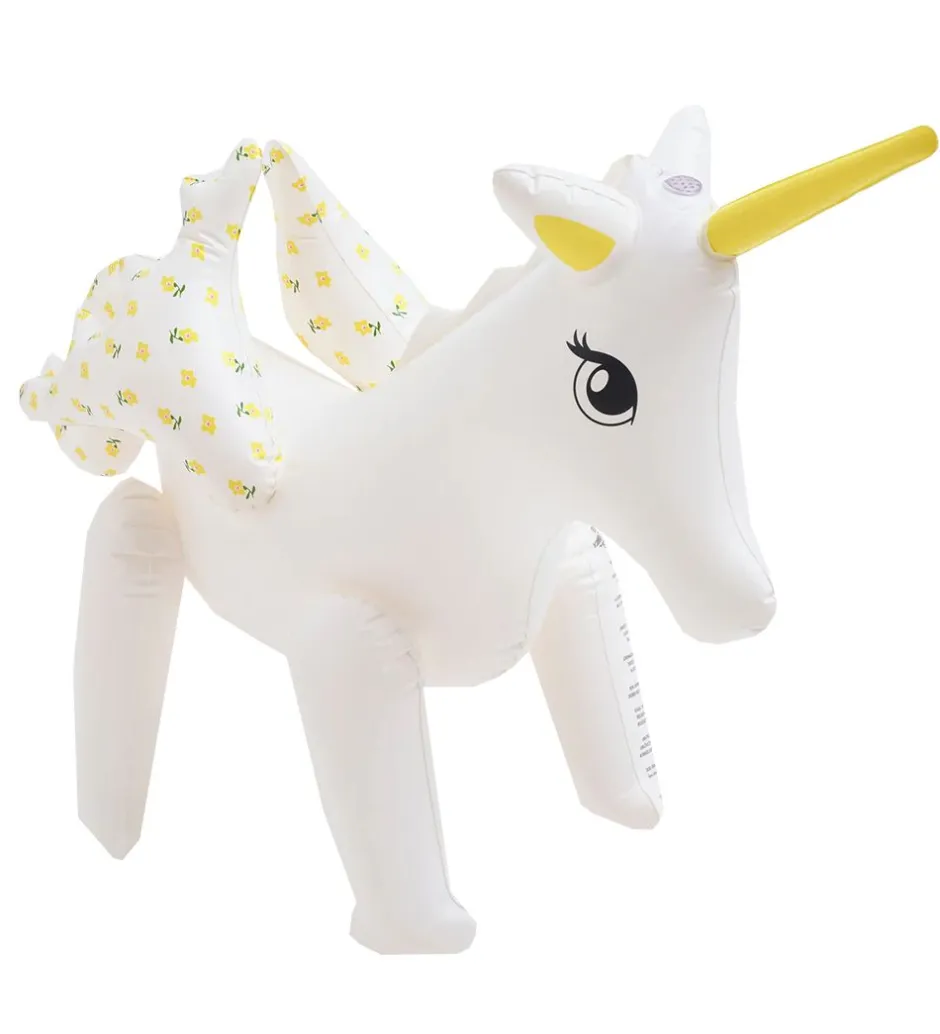 Badedyr*SunnyLife Sprinkler - 130x60 cm - Enhjørning - Mima The Unicorn