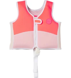 Svømmeveste*SunnyLife Svømmevest - Melody the Mermaid - Neon Strawb